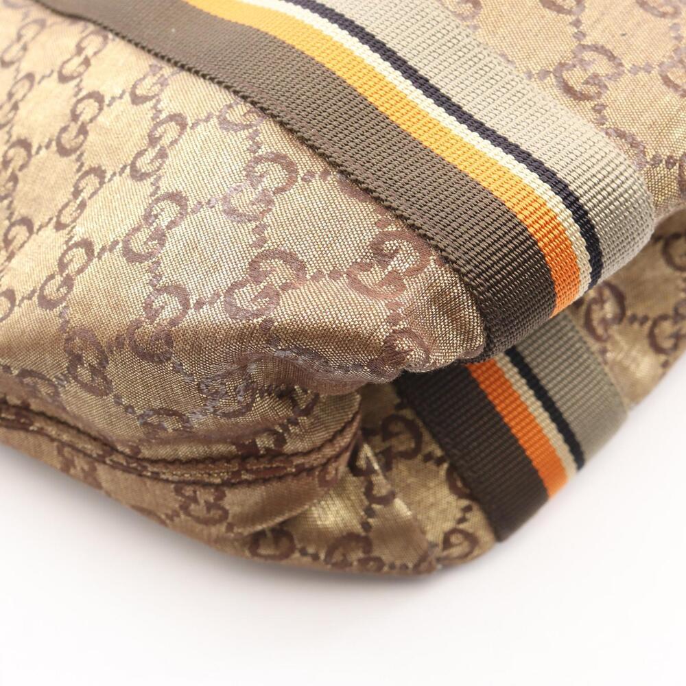 Gucci GG tote bag canvas gold brown - Picture 5 of 5